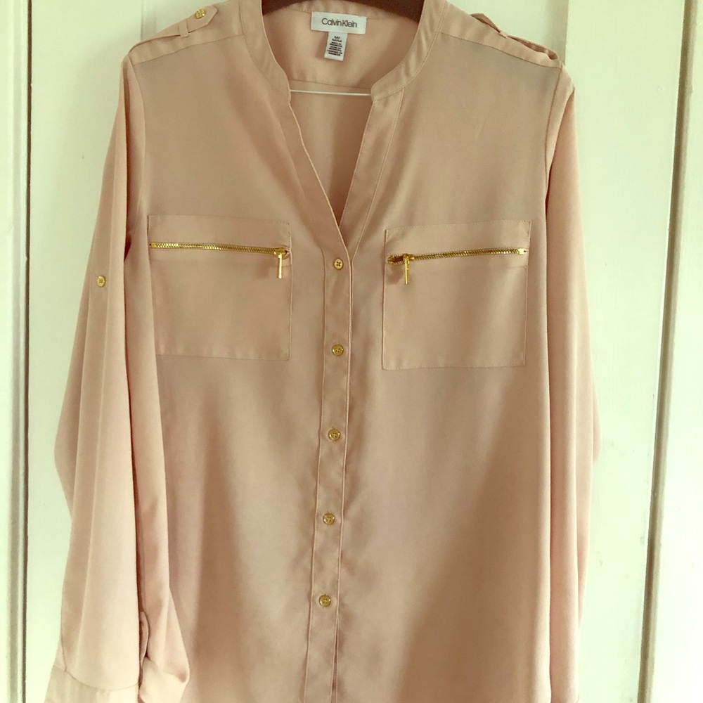 CK Lightly worn blouse